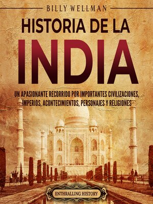 cover image of Historia de la India